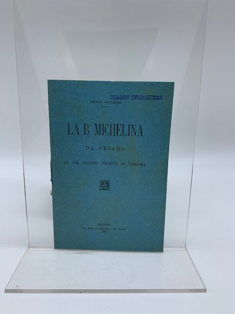 La B. Michelina da Pesaro in un antico fresco di Verona
